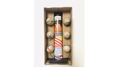 #25813 Festival shells 1.75" 6 balls