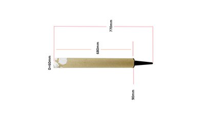 #26811 Candelas romanas 0.4" 150 tiros