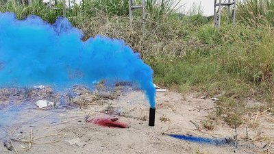 #27883 Humo Fuente pirotécnica